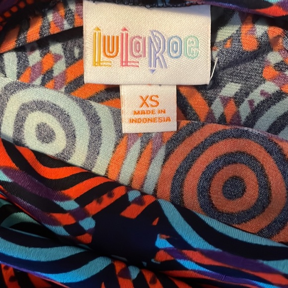 LuLaRoe XS Azure skirt NWT - Picture 2 of 6